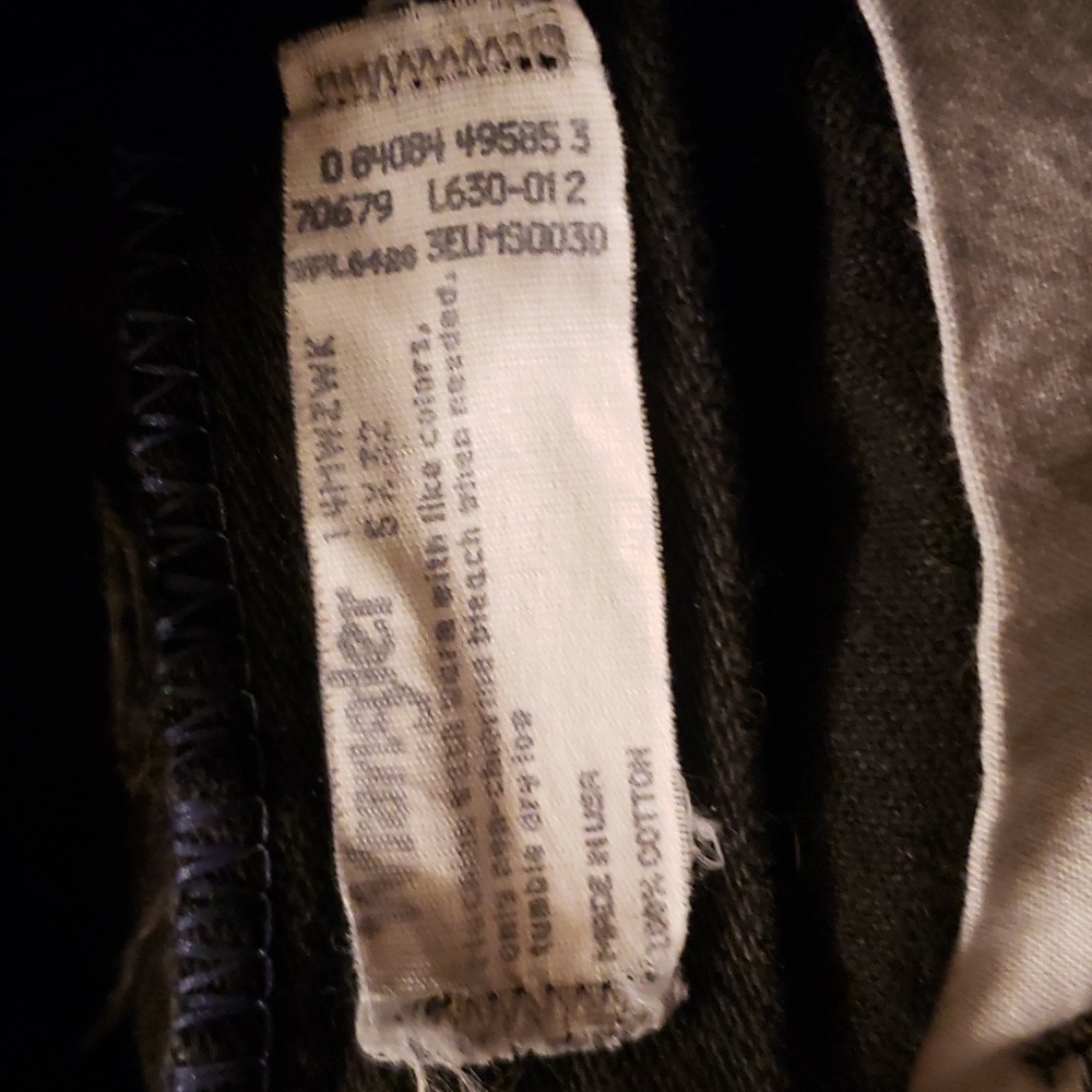 Vintage 1980's Wrangler Black High Waisted Denim Jeans - Picture 6 of 6